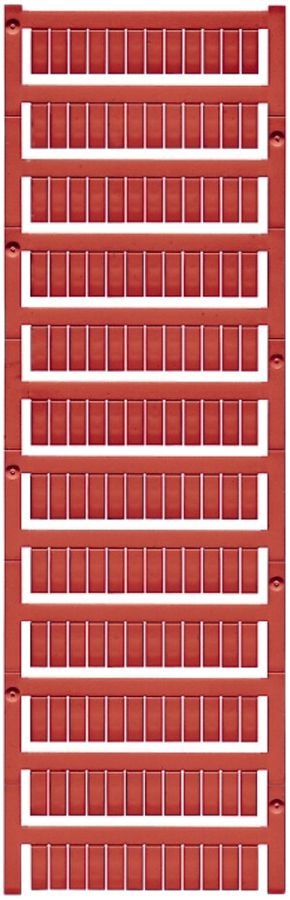 Klemmenmarkierer Weidmüller MultiCard WS 12×6mm PA66 rot