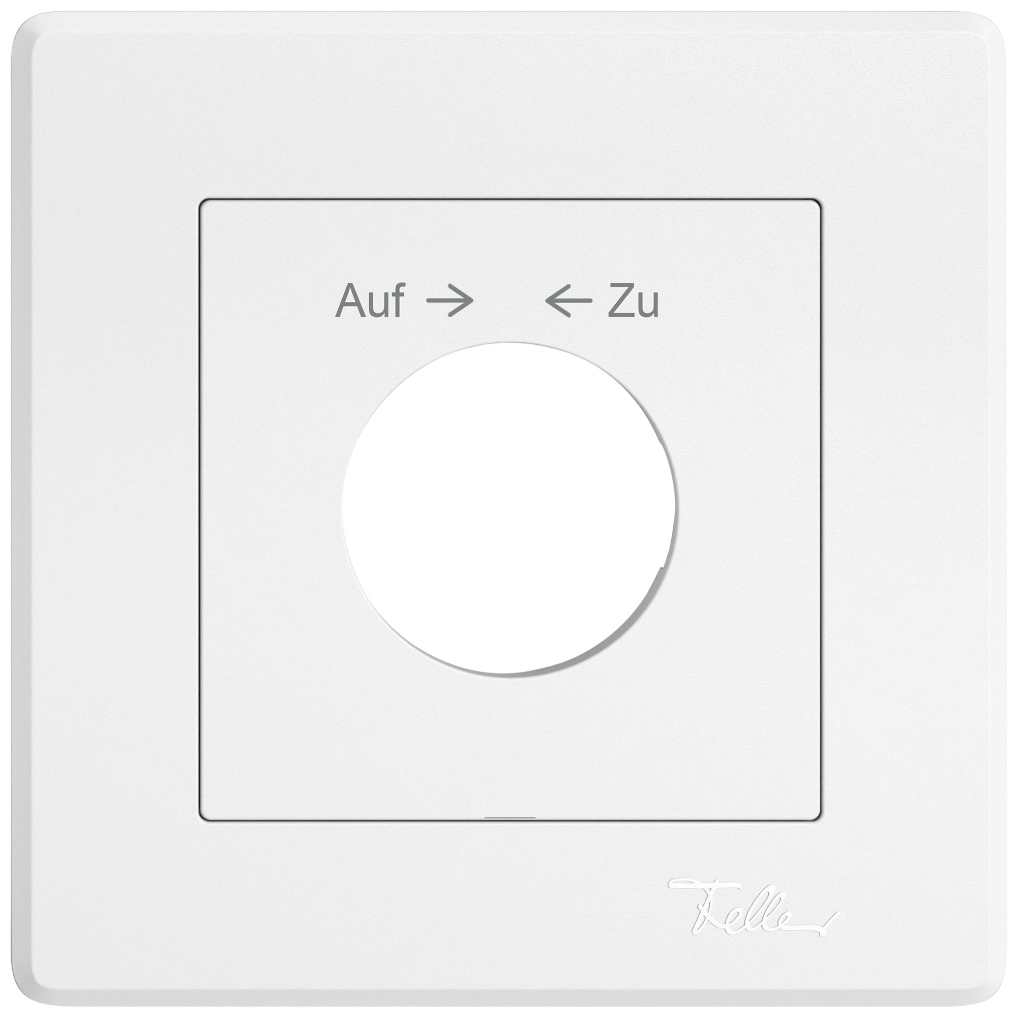 UP-Montageset EDIZIO.liv SNAPFIX® f.Schwenktaster m.Schloss Auf → ← Zu ws