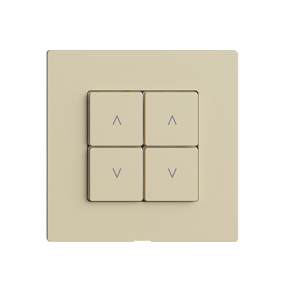 Abdeckset zu Storenschalter 2K/4T Edue Wiser vanille