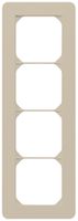 UP-Abdeckrahmen kallysto.trend 4×1 beige 94×274mm