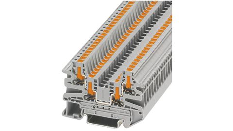 Morsetti di passaggio componibili, 4 mm²