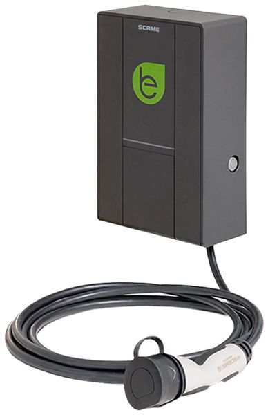 Ladestation Scame BE-W PRO 3-phasig 1 22kW 235×370×114.5mm 7.5m