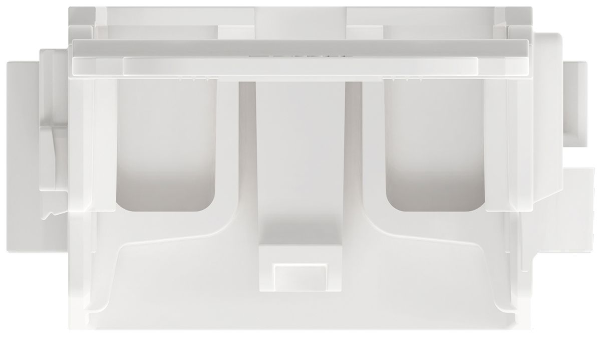 Adaptateur de fixation WAGO a.décharge de traction p.10×4mm² DIN35 bc
