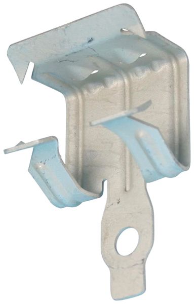 Clip d.rebord nVentCADDY, à frapper, montage latéra, acier à ressort, 21…28mm