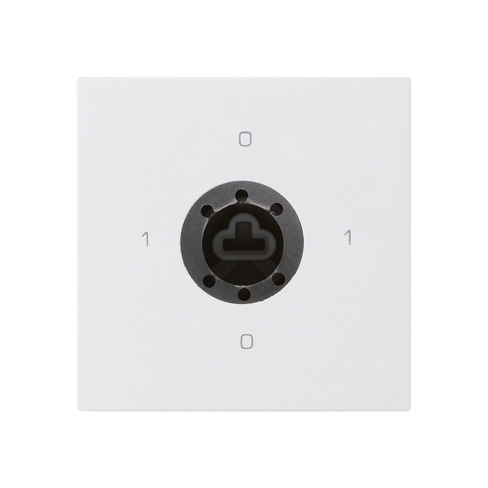 Intérieur interrupteur à clé kallysto 0/2L blanc pour serrure sûreté s.cylindre