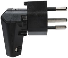 Dreh-Winkelstecker STEKO T12 90° Peachick Move on schwarz