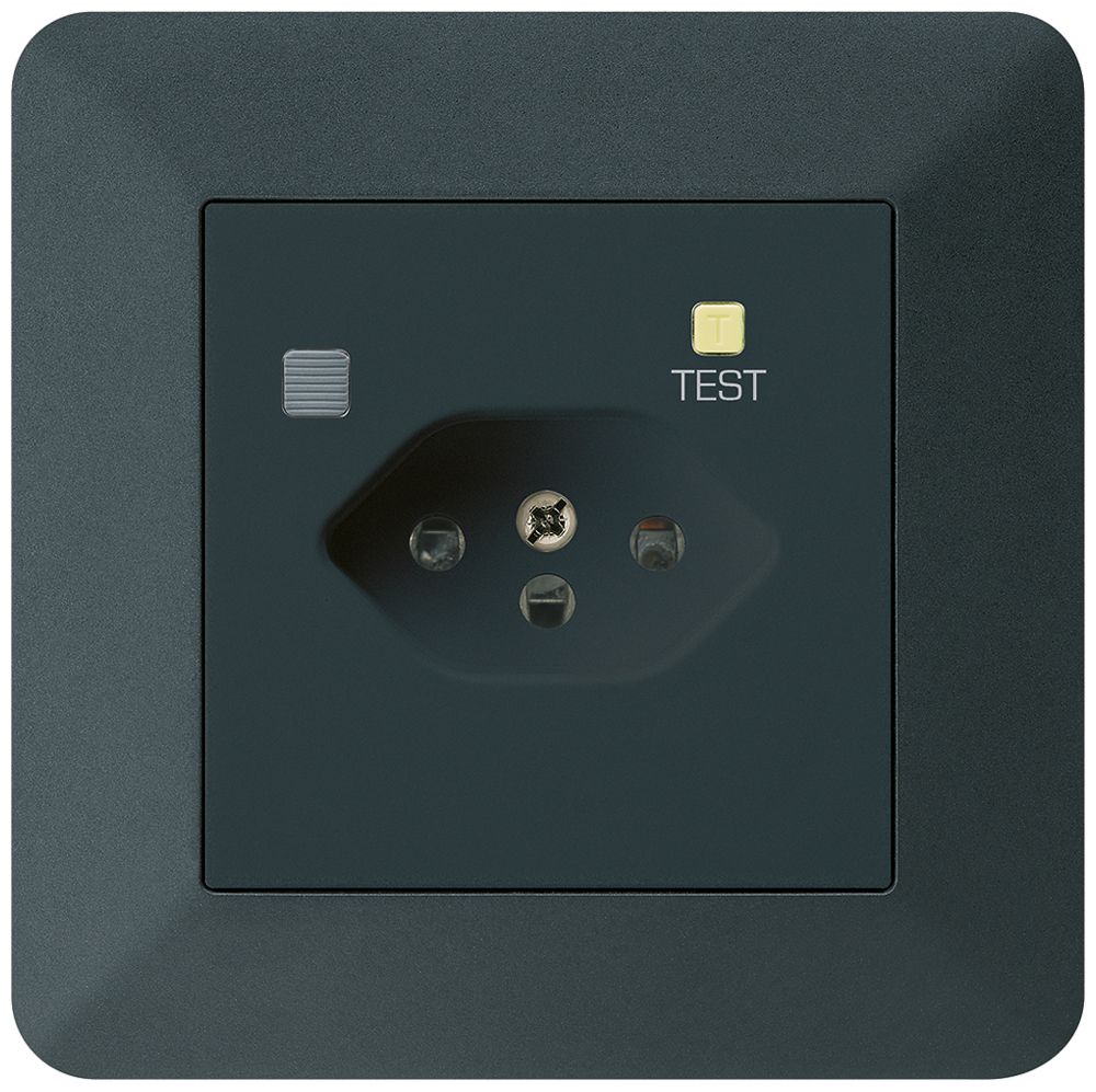 Prise ENC KTR T13 FI 30mA noir