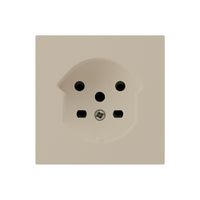 Steckdose HA kallysto Typ 15 mit Steckklemmen beige
