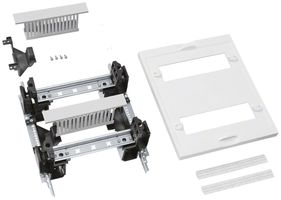 Baustein Hager univers N 300×250mm für REG waagrecht 2×10 PLE Verdrahtungskanal