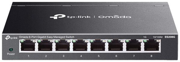 Switch TP-Link Omada ES208G 8×RJ45-GbE à gérer