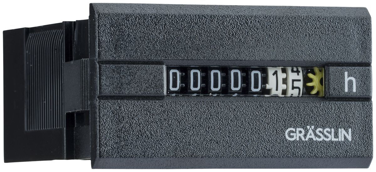 Compteur d'heures de service INC Elbro taxxo 712, 220…240V, 50Hz, noir