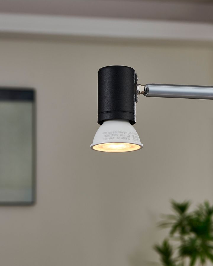 LED-Lampe Eglo CONNECT.Z GU10 4.9W 2700…6500K Prisma weiss Bt/BLE DIM Ø50mm