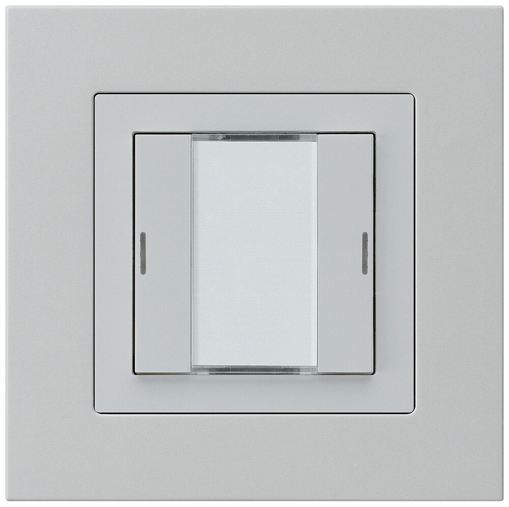 UP-Taster kallysto.pro KNX 2×RGB LED s/e-link hellgrau