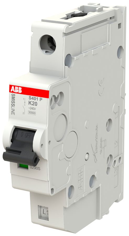 Leitungsschutzschalter SMISSLINE TP, 1L, K, 20A, 30kA