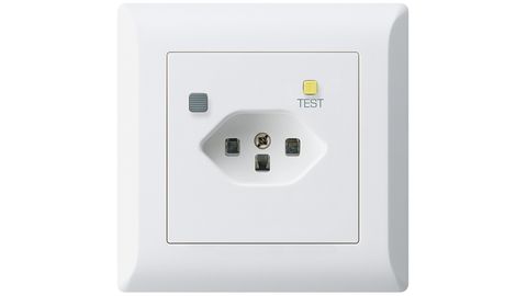 Steckdosen Typ 23 mit Fehlerstromschutz