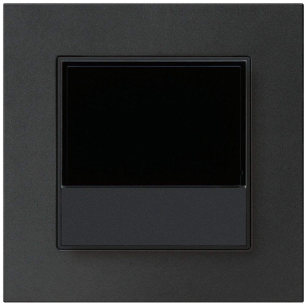 Termostato ambiente INC kallysto.pro KNX s/e-link con tasti nero