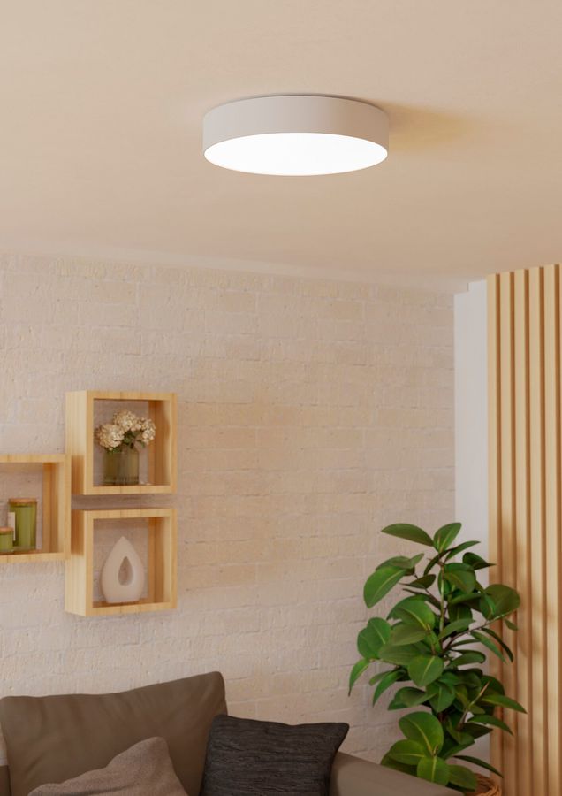 LED-Deckenleuchte Eglo GALLIZZI-Z 18W 0…1900lm 2700…6500K DIM Ø390mm weiss