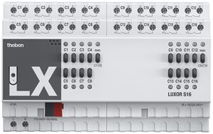 Actionneur-commutateur KNX AMD Theben LUXORliving 16-canal