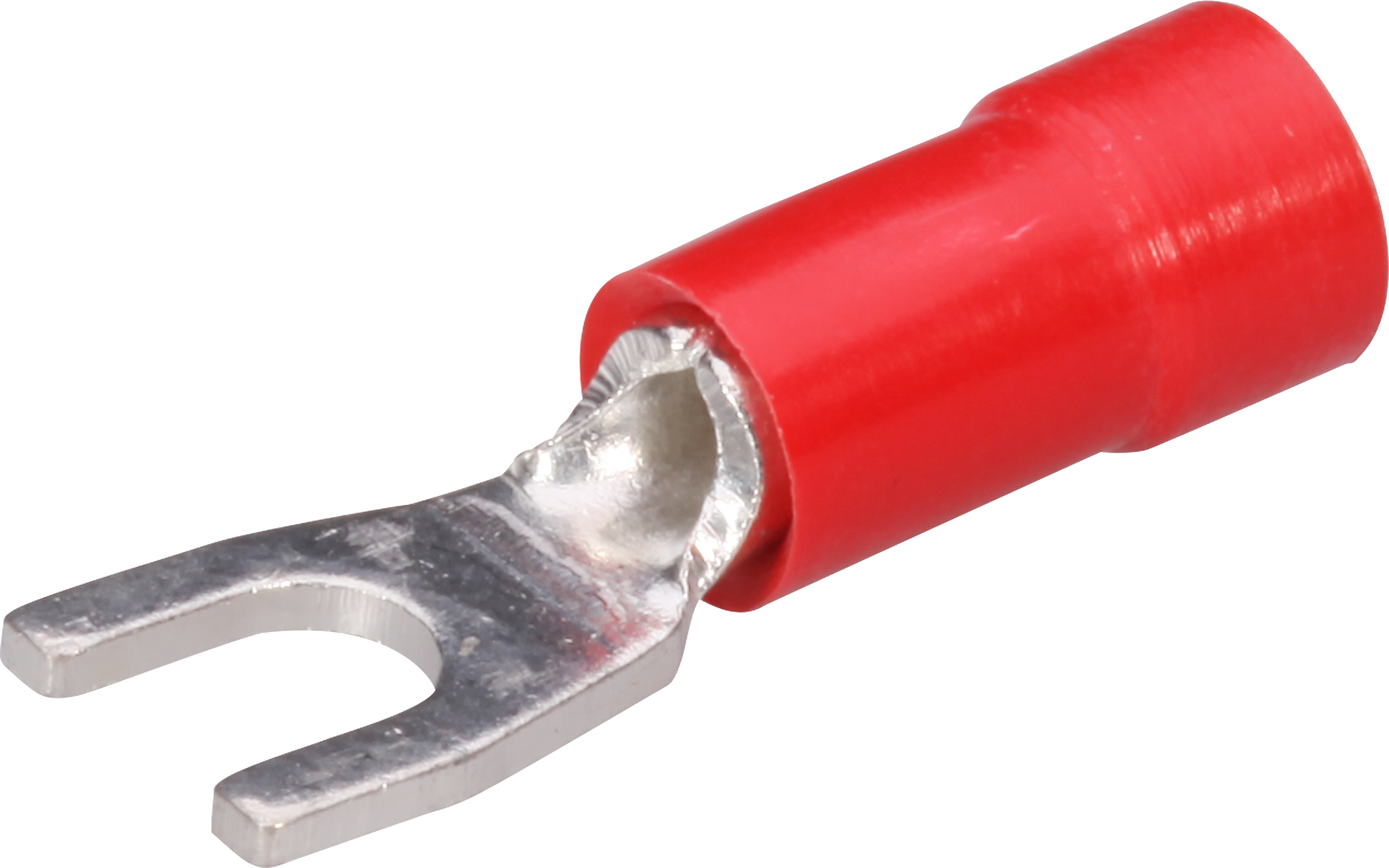 Gabelkabelschuh Mischke IG M4 0.5…1.5mm² Cu-verzinnt isoliert rot