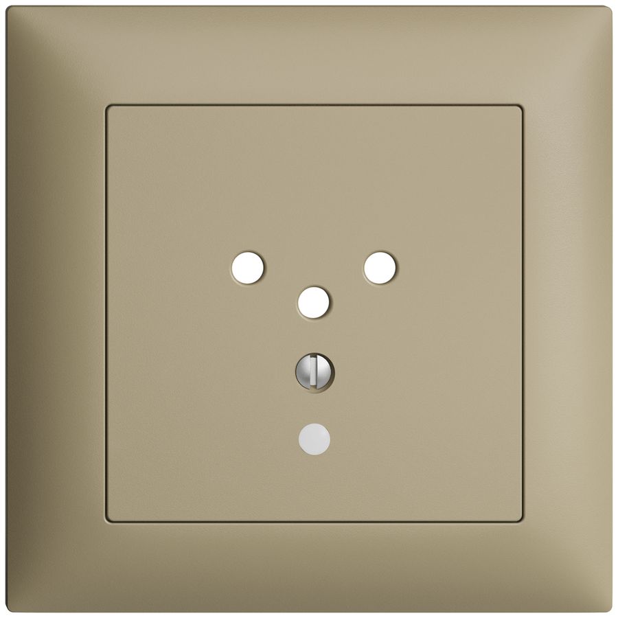 Kit frontal ENC EDIZIOdue sand 88×88mm T12, lentille,