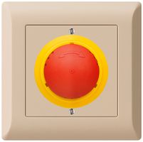 UP-Taster kallysto.line NOT-AUS beige