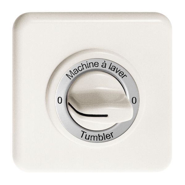 Kit front. 0-Machine à laver-0 -Tumbler per interr.rot. bianco
