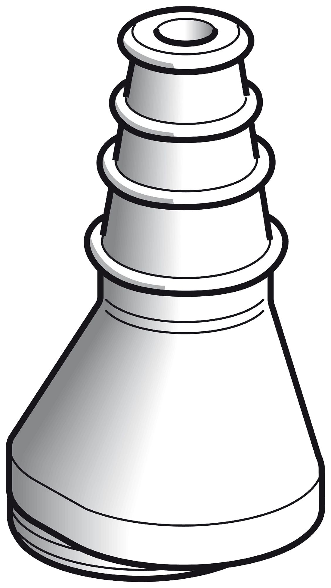 Knickschutztülle Schneider Electric XAC-D schwarz