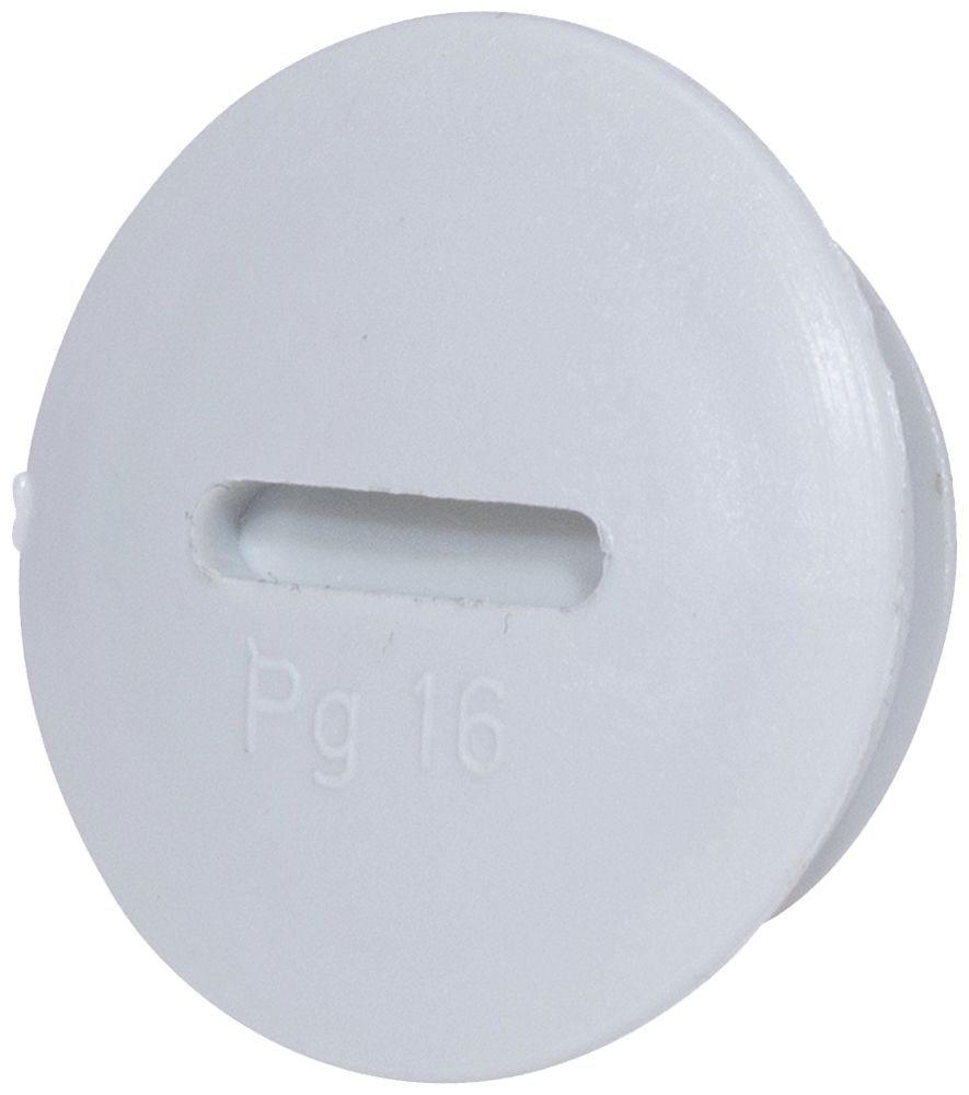 Verschlussstopfen GFK PG21 grau