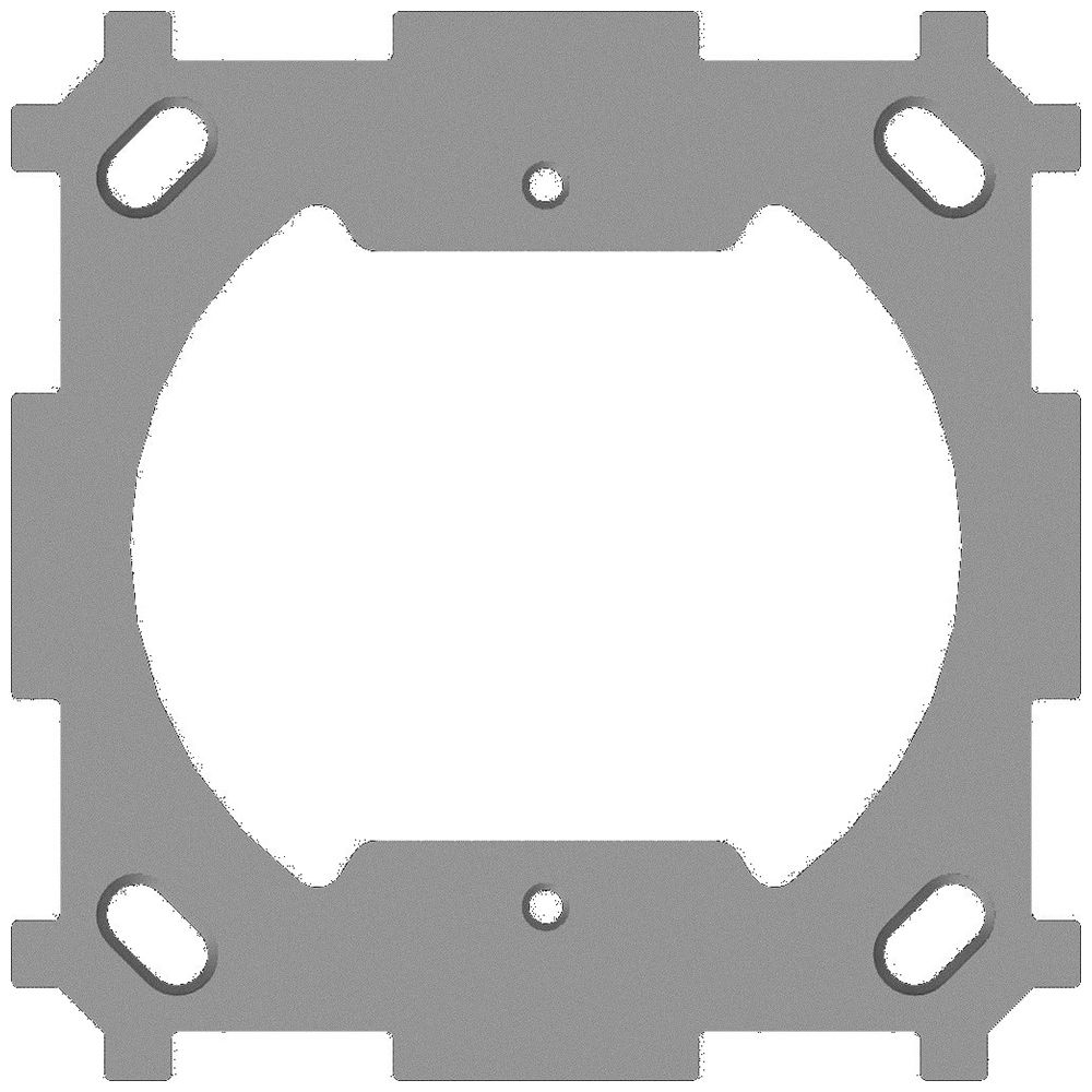 Plaque de fixation ENC ABB freenet Easy RJ45 pour CLASSIC et SIDUS 77×77mm