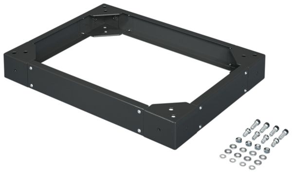 Socle Rittal TS 8601.860 800×100×600mm pour VX/TS acier gris