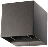 Applique LED SG Artes Mini 8W 380lm 830 IP44 VAR direct/indirect anthracite