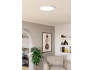 LED-Deckenleuchte Eglo FUEVA 21W 0…2850lm 2700…6500K IP44 DIM Ø389×25mm weiss