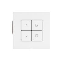 Storenschalter EDIZIO.liv Wiser SNAPFIX® 1 Szene 4 Tasten WLAN ws