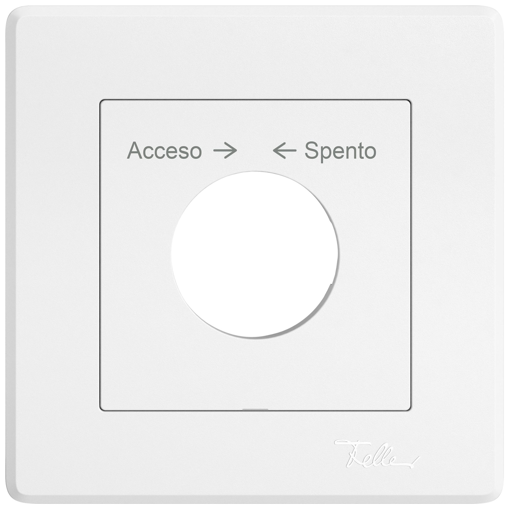 Kit de montage ENC EDIZIO.liv SNAPFIX® p.contact piv. a.ser.Acceso → ← Spento bc