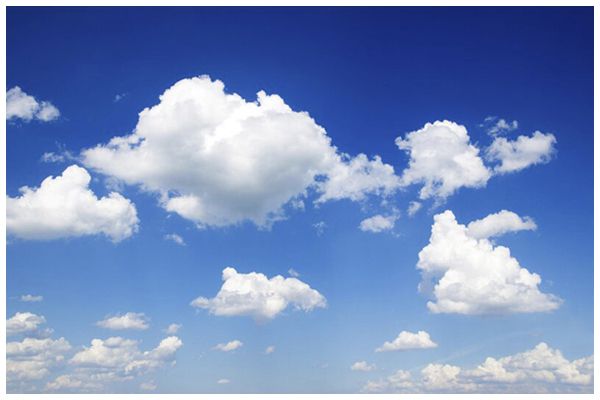 Motivplatte DOTLUX SKYLIGHT Motiv 7 Kunststoff 620×620mm blau