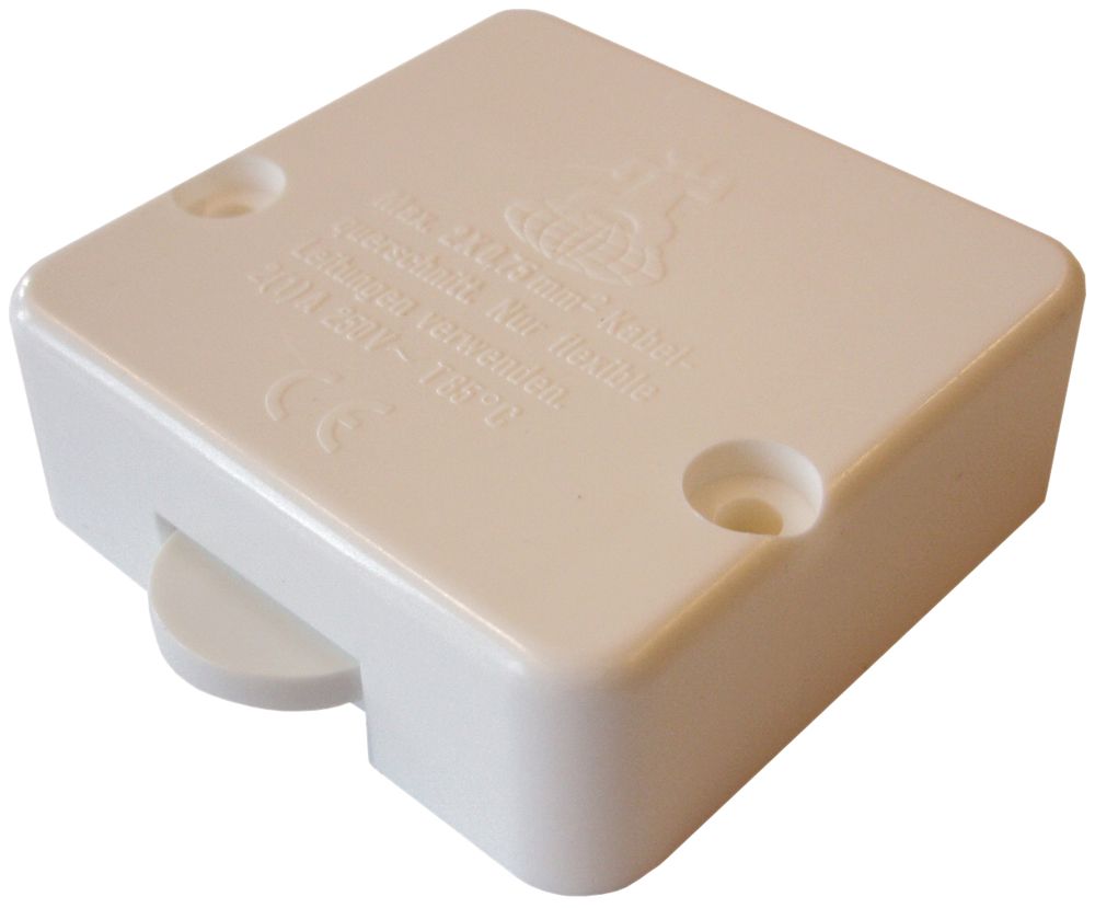 Pulsante per armadio INS 2A 250V bianco