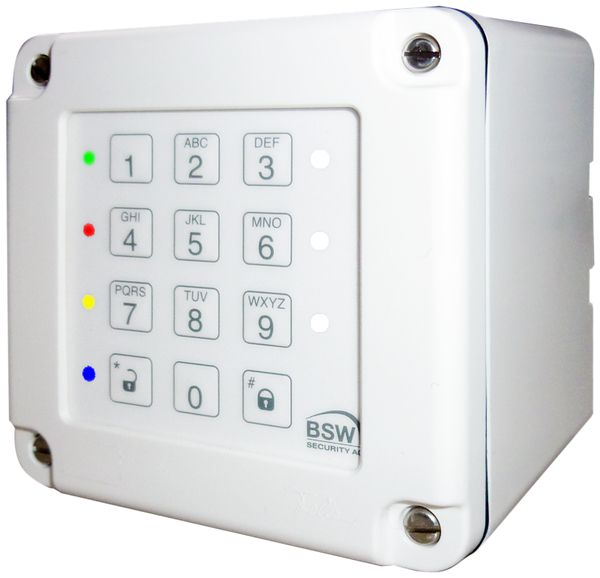 Clavier pour code AP BSW CTL11-12 NAP, proX (EM 4102/01), 1×1, blanc