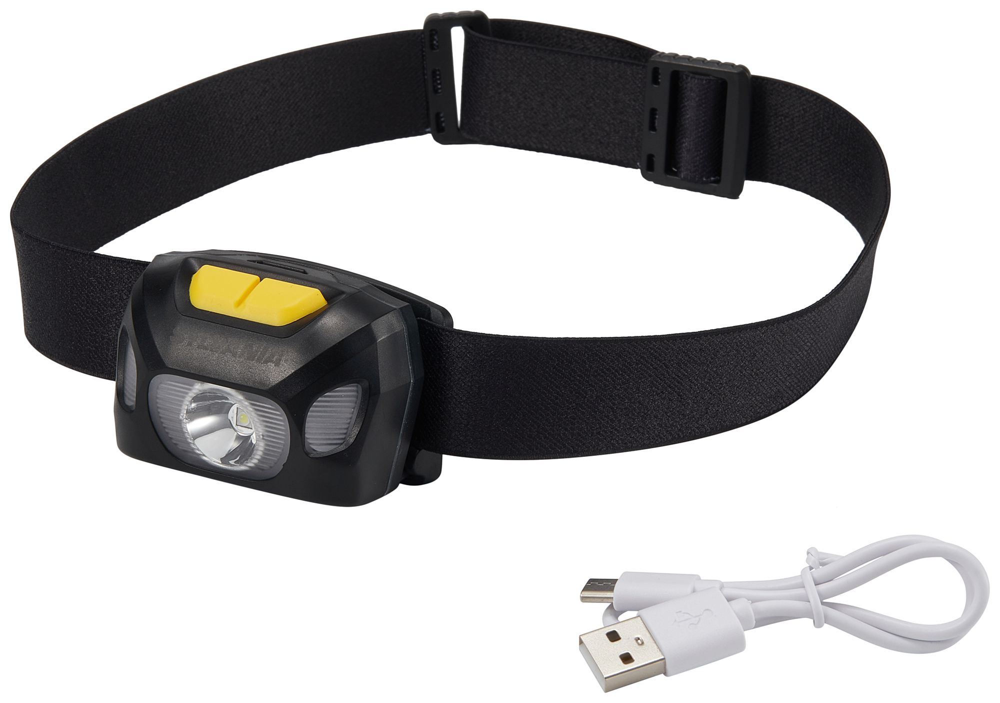 Lampe frontale LED Sylvania SylWork 30…100lm IP54 rechargeable 60mm noir