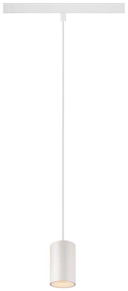 LED-Pendelleuchte SLV NUMINOS XS 48VTRACK DALI 8.7W 650lm 927 Ø50 ws/ws 40°