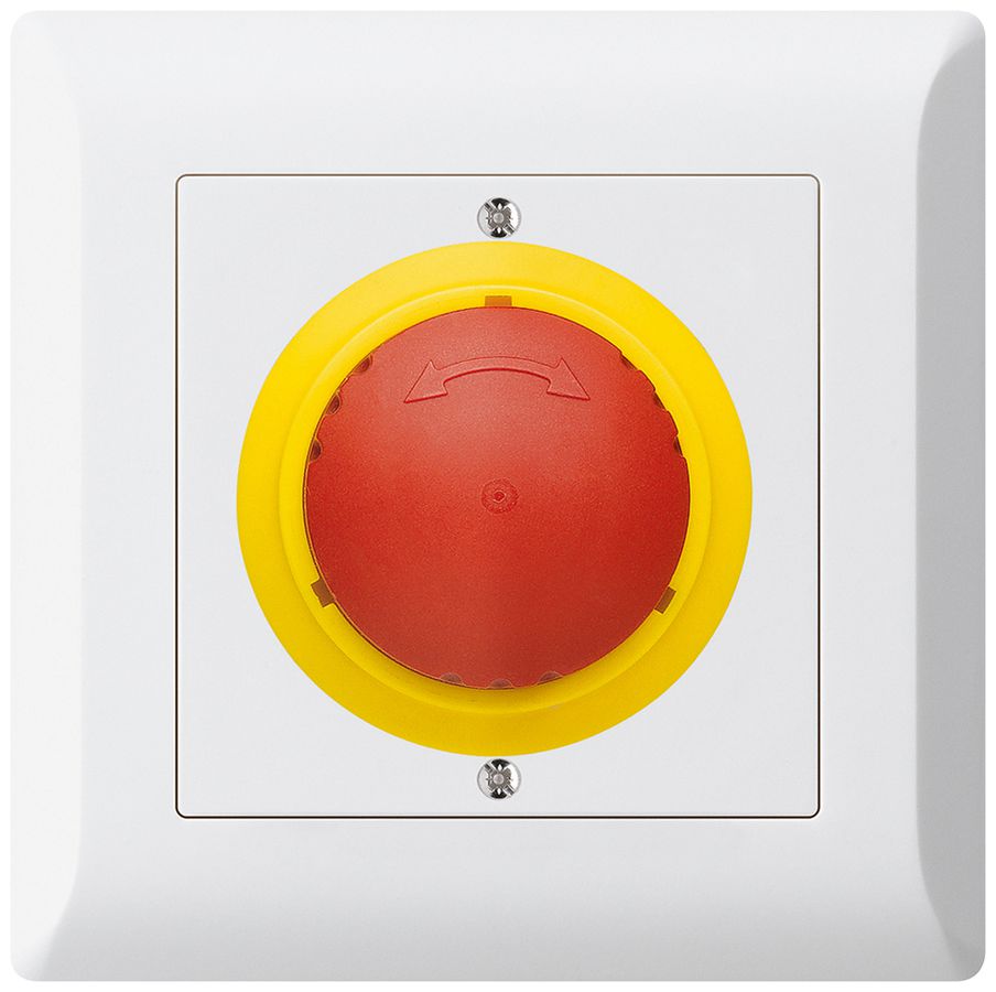 UP-Taster kallysto.line NOT-AUS weiss