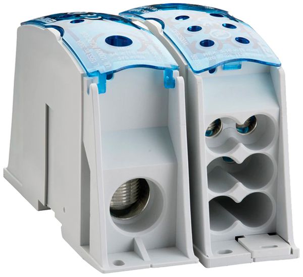 Bloc de distribution ERIFLEX UD6C500Al 6 connexions aluminium