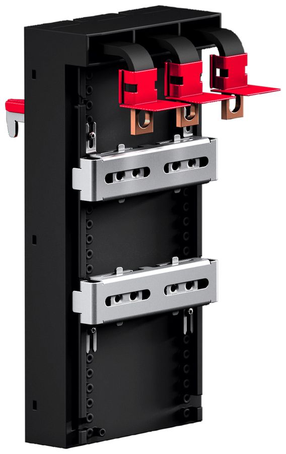 Adattatore sbarra collettrice RiLineX RX 9360.625 2×guida portante a vite 400A