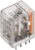 Relais Weidmüller, 115VAC, LED rot, 2 Wechsler, 250VAC, 10A