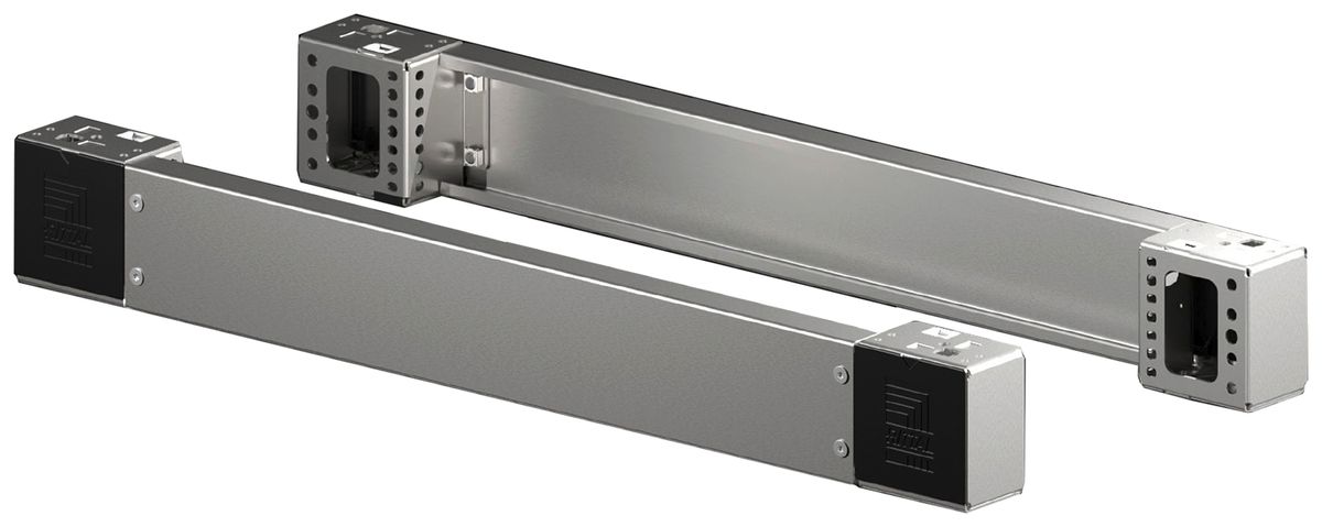 Cache-socle Rittal VX 8660.051 800×100mm face/revers acier fin 2 pcs