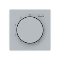 UP-Frontset kallysto Thermostat 16A 60×60×5mm grau IP20