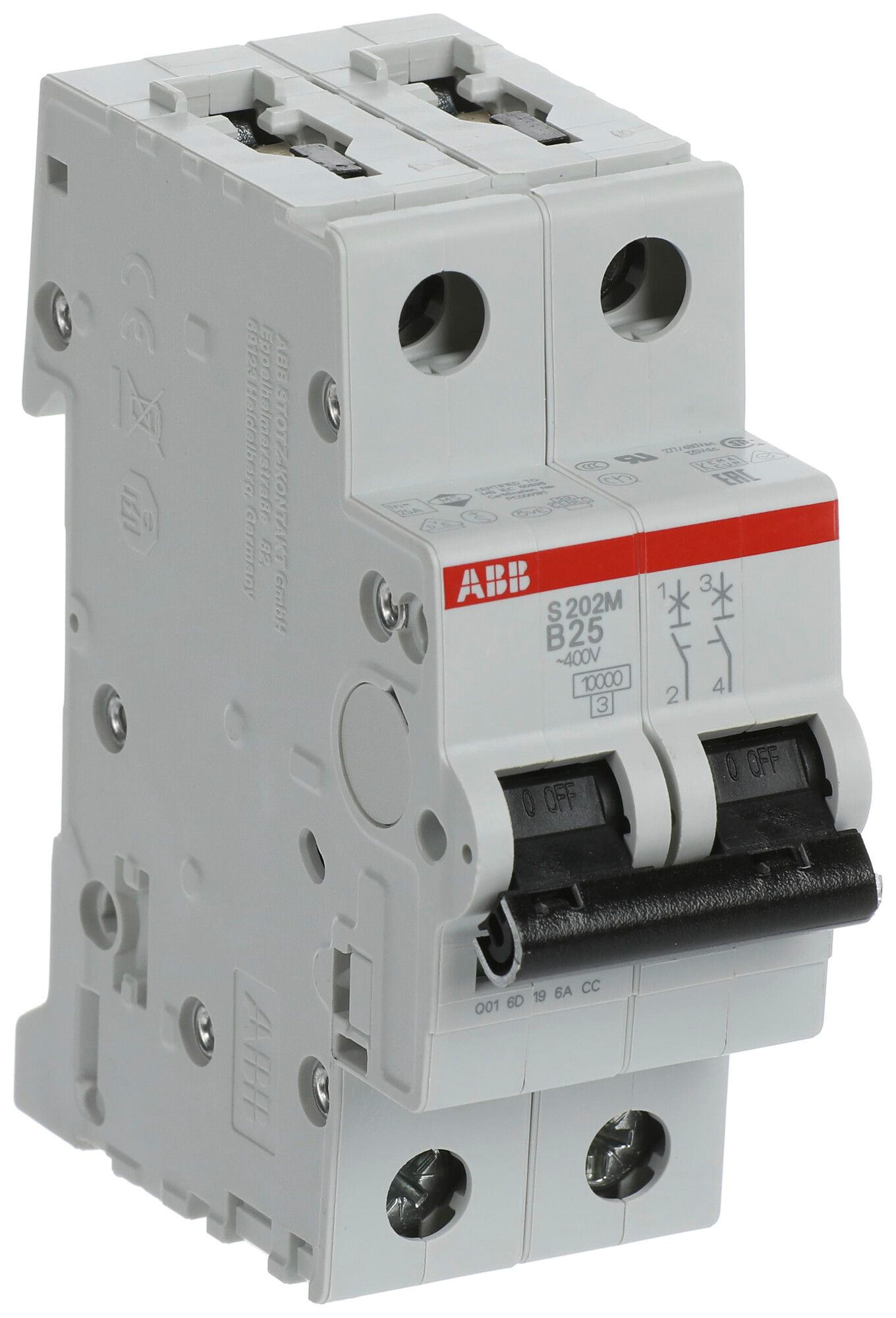 Leitungsschutzschalter ABB S202M-B25 25A B 10kA