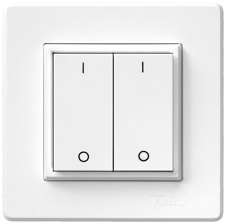 AP-Funktaster ALADIN EnOcean EDIZIO.liv 4K/2T I/O batterielos weiss