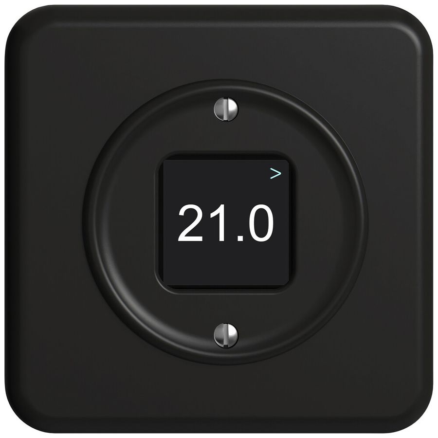 Comando per sensore temperatura ambiente INC STANDARDdue Wiser CO2 nero