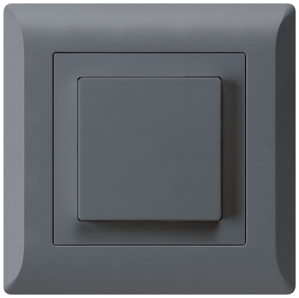 UP-Kurzhublichtregler 25…500VA NV KLI Phasenanschnitt anthrazit