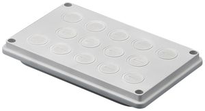 Kabeleinführung Rittal SV 9665.750 250×160mm Kunststoff Membran